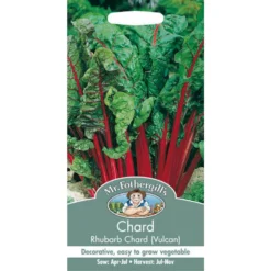 Mr. Fothergill's Chard Rhubarb Chard Vulcan Seeds