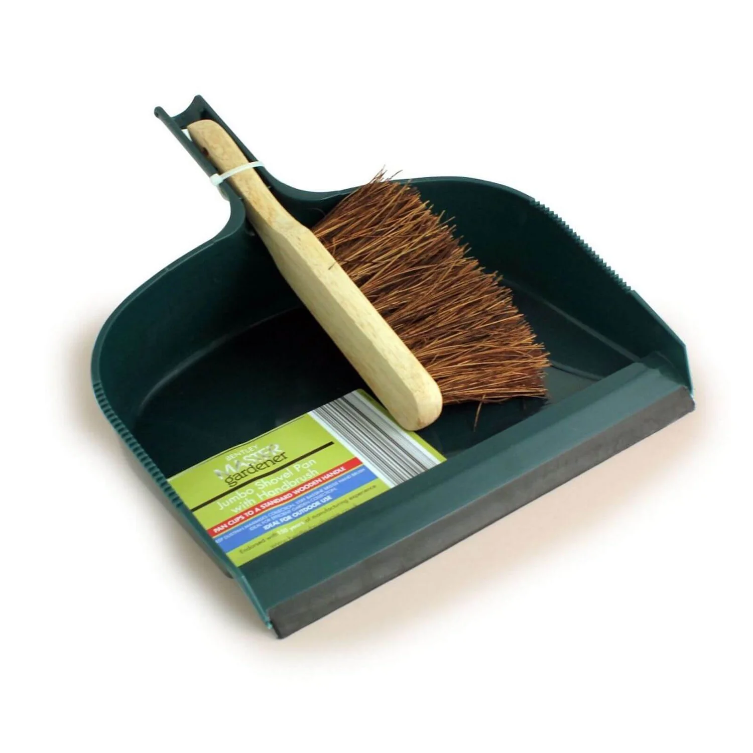 Charles Bentley Master Gardener Jumbo Dustpan & Brush Set 1 Charles Bentley Master Gardener Jumbo Dustpan & Brush Set