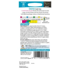 Mr. Fothergill's Cosmos Candy Stripe Seeds -Herbs Growing Sales Store 12811807 6694832983428801