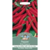 Mr. Fothergill's Hot Pepper Cayenne (Capsicum Annuus) Seeds