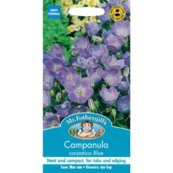 Mr. Fothergill's Campanula Carpatica Blue Seeds