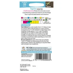 Mr. Fothergill's Tagetes Lemon Gem Seeds -Herbs Growing Sales Store 12820108 1394833170176818