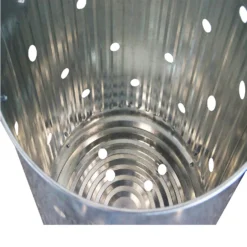 None Garden Galvanised Steel Incinerator / Fire Bin With Lid - 85L -Herbs Growing Sales Store 12834094 1205030658523428