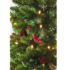 5ft Pre-lit / Pre-Decorated Berries Pot Christmas Tree -Herbs Growing Sales Store 12840308 1044884177466986