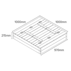 None Sand Pit With Seating And Cover -Herbs Growing Sales Store 12841983 2144833226019544
