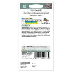 Mr. Fothergill's Spring Onion Eiffel Seeds -Herbs Growing Sales Store 12884163 9984843352804886