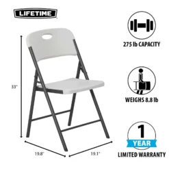 Lifetime Blow Moulded Folding Chair 11 Lifetime Blow Moulded Folding Chair -Herbs Growing Sales Store 12886299 4034913634147015
