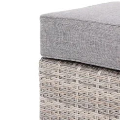 Florence Grey Rattan Effect Garden Corner Sofa Set -Herbs Growing Sales Store 12887809 2044843689799947