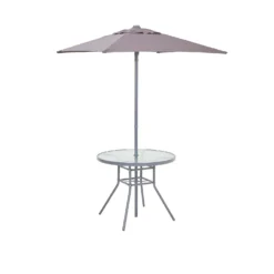 Andorra 4 Seater Garden Dining Set With Parasol 9 Andorra 4 Seater Garden Dining Set With Parasol -Herbs Growing Sales Store 12887989 1114843691022435