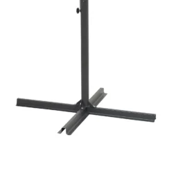 3m Overhanging Parasol - Dark Grey -Herbs Growing Sales Store 12888567 9854966185508317