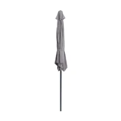 None 2.7m Crank & Tilt Parasol Light Grey - Dia. 38mm -Herbs Growing Sales Store 12888568 1444843674318519