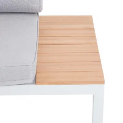 Spirit Metal Garden Corner Sofa Set - Grey -Herbs Growing Sales Store 12889918 2024846181086020