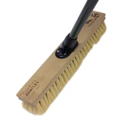 Charles Bentley Charnwood Dual Fill Wooden Broom - 450mm -Herbs Growing Sales Store 12890896 8764896730090512