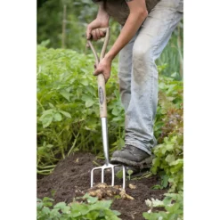 Spear & Jackson Traditional Stainless Digging Fork -Herbs Growing Sales Store 12904675 1114857503427978
