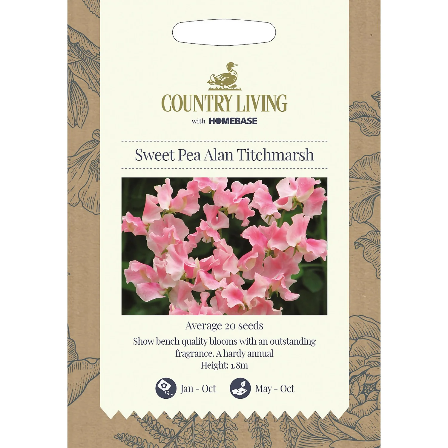 Country Living Sweet Pea Alan Titchmarsh Seeds 1 Country Living Sweet Pea Alan Titchmarsh Seeds