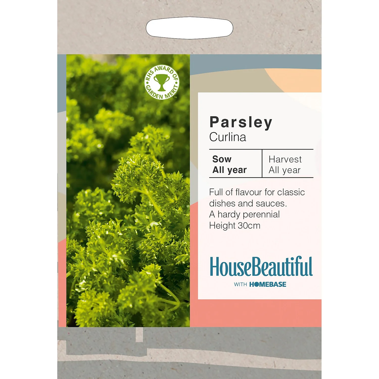 House Beautiful Parsley Curlina Seeds 1 House Beautiful Parsley Curlina Seeds