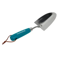 House Beautiful Stainless Steel Hand Trowel With A Teal Painted Hardwood Handle -Herbs Growing Sales Store 13188708 3514928022790449