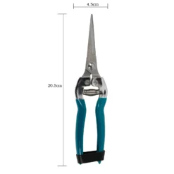 House Beautiful Fine Pointed Flower & Fruit Snips - Teal -Herbs Growing Sales Store 13188712 2074928022627111