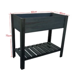 Wooden Growing Table - Grey -Herbs Growing Sales Store 13253787 8885049324219426