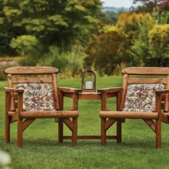 Anchor Fast FSC Weydale Rustic Alcove Garden Seat 12 Anchor Fast FSC Weydale Rustic Alcove Garden Seat -Herbs Growing Sales Store 13452072 9954929385042617