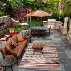 Homebase Outdoor Rug - Bohemian 120x180cm -Herbs Growing Sales Store 13953334 7804989199384002