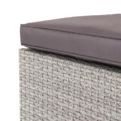 Alexandria Rattan Effect Garden Corner Sofa Set - Ash Grey -Herbs Growing Sales Store 13971225 1575022704549355