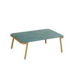 Omari Metal Garden Sofa Set - Teal & Gold -Herbs Growing Sales Store 14005703 1955022638198310