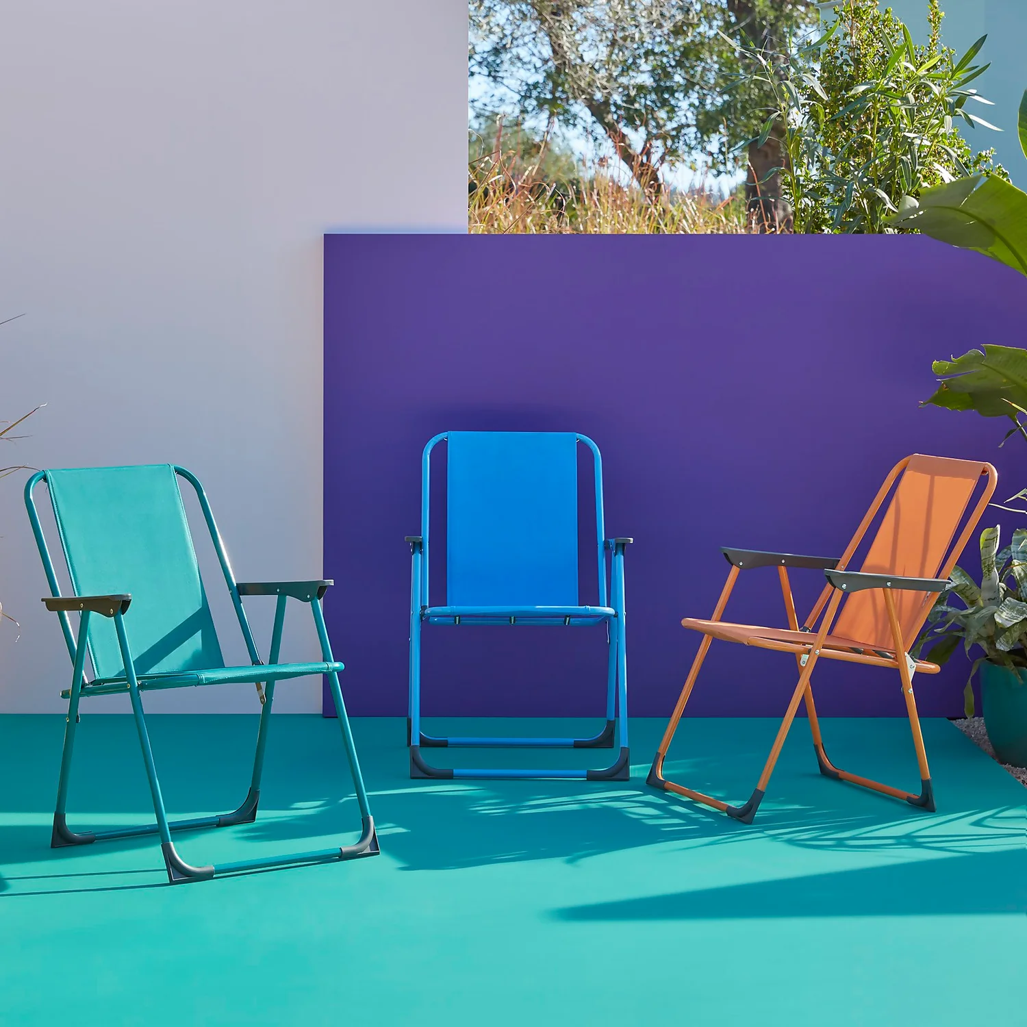 Bahari Picnic Chair - Yellow 2 Bahari Picnic Chair - Yellow - Image 2