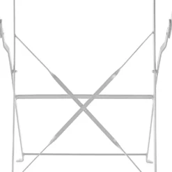 Millie Metal Bistro Set - Grey -Herbs Growing Sales Store 14005781 1735018249918787