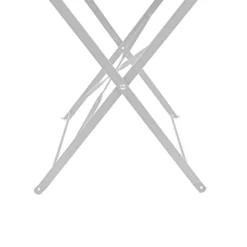 Millie Metal Bistro Set - Grey -Herbs Growing Sales Store 14005781 2135018249867289