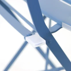 Millie Metal Bistro Set - Blue -Herbs Growing Sales Store 14005783 1845018249892762